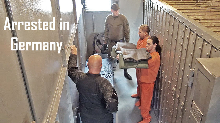 Arrested in Germany