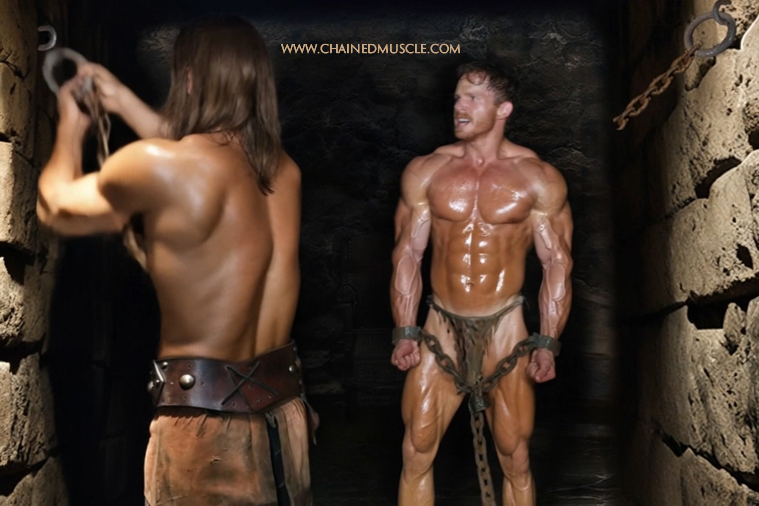 These images are from Chained Muscle, from video called The Unbroken Lash