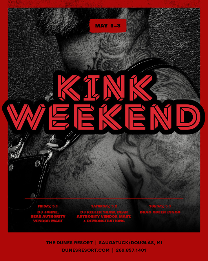 Kink Weekend May 1-3 in Western Michigan