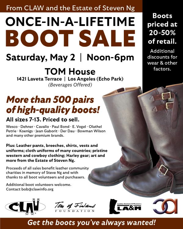 Massive Steve Ng Boot Sale Coming to LA on May 2