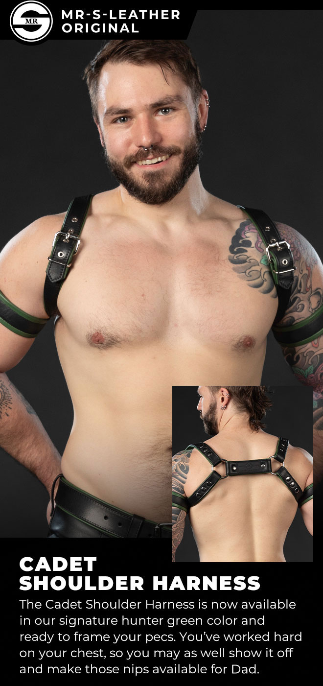 pec-friendly Cadet Shoulder Harness