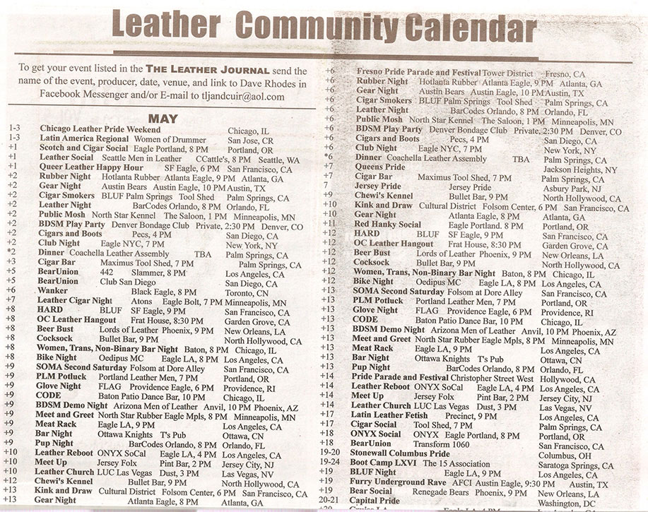 The Leather Journal