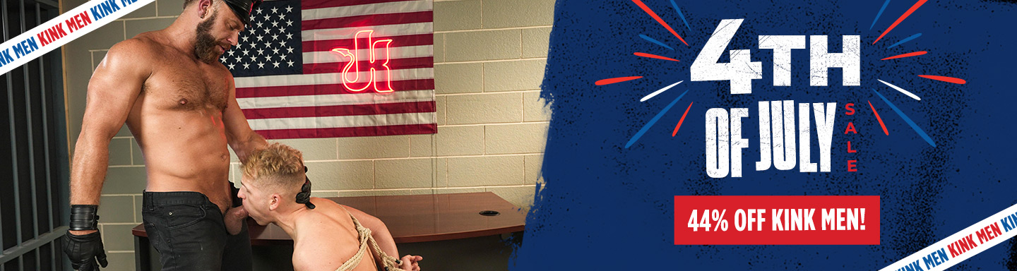 discount code Fourth of July Sale Is Now Live at KinkMen