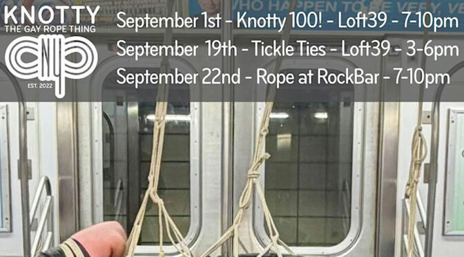 Knotty New York: Rope Bondage Socials for Gay Men