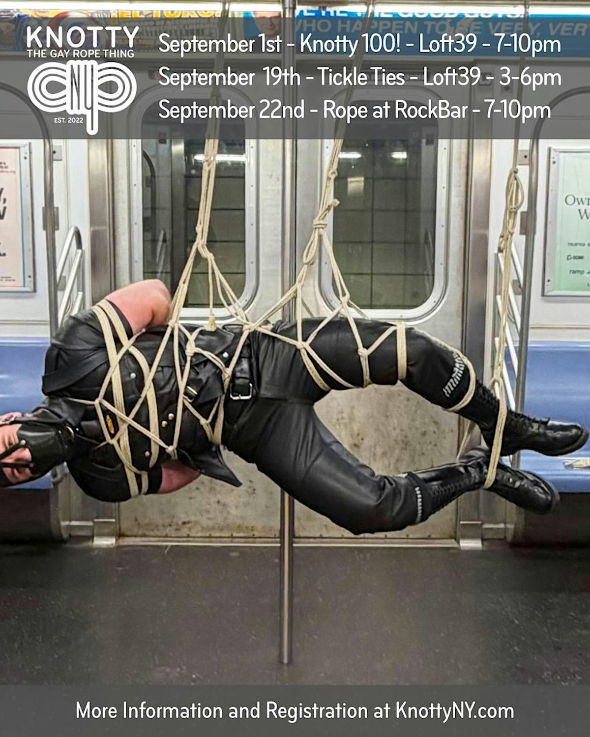Knotty New York: Rope Bondage Socials for Gay Men