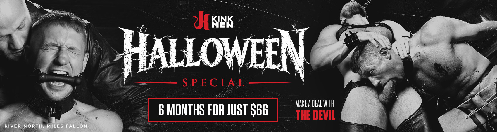 KinkMen Halloween sale
