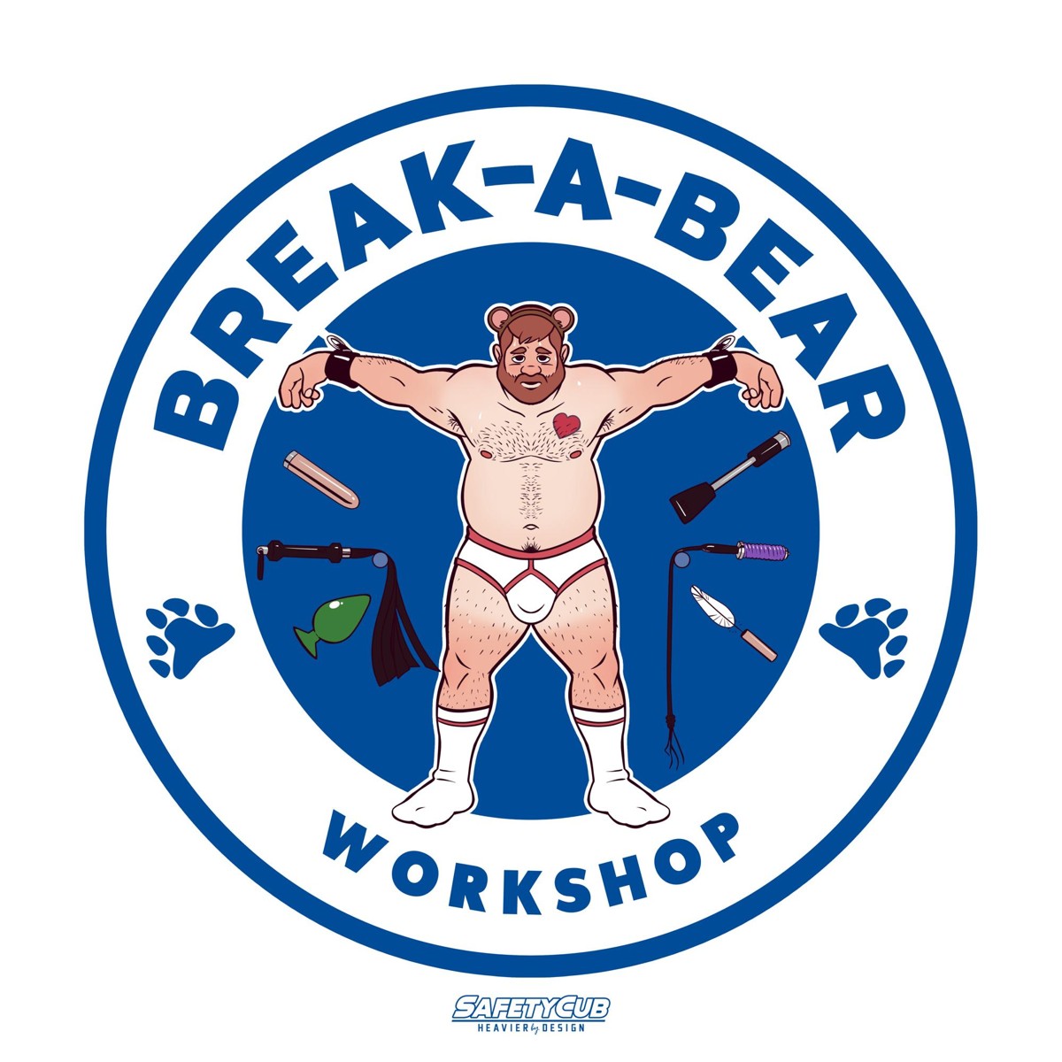 The kinky erotic male artwork of Safety Cub